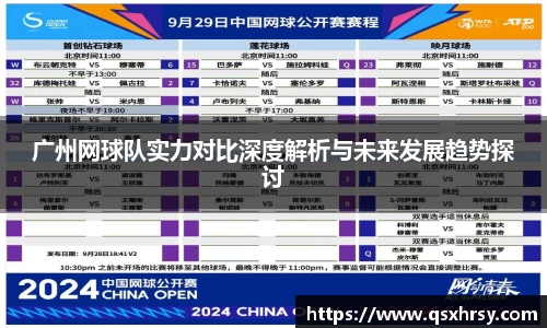 广州网球队实力对比深度解析与未来发展趋势探讨